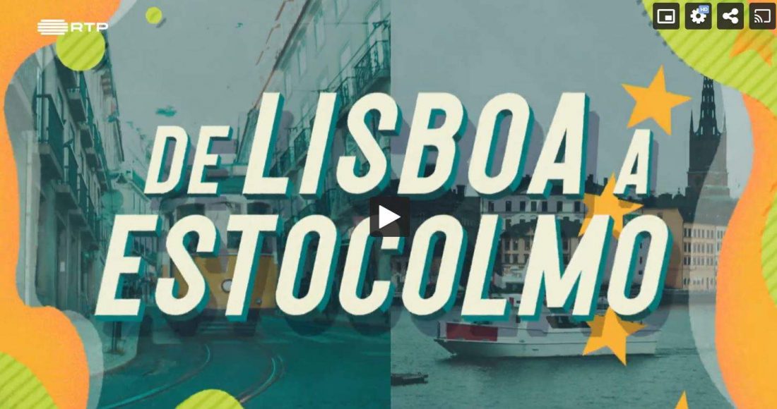 LignoCity uppmärksammas i portugisisk tv