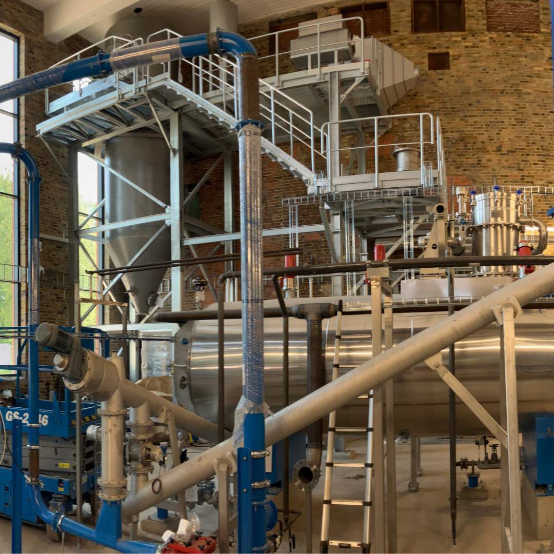 The old boiler house gets new life – new plant will reduce lignin odour
